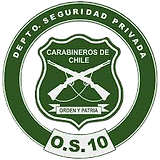 Logo OS-10 Carabineros de Chile - Empresa de seguridad privada certificada